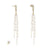 KRUCKEL Amazing Stud Tassel Drop Pearls Earrings Jewelry | Golden Cute Wonderful Dangle Pierced Earrings - 7169171