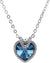 Kruckel; 5041040 V-shaped heart crystal Necklace with Swarovski® Element crystal;