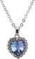 Kruckel; 5041030 Romantic heart Necklace with Swarovski® Element crystal;