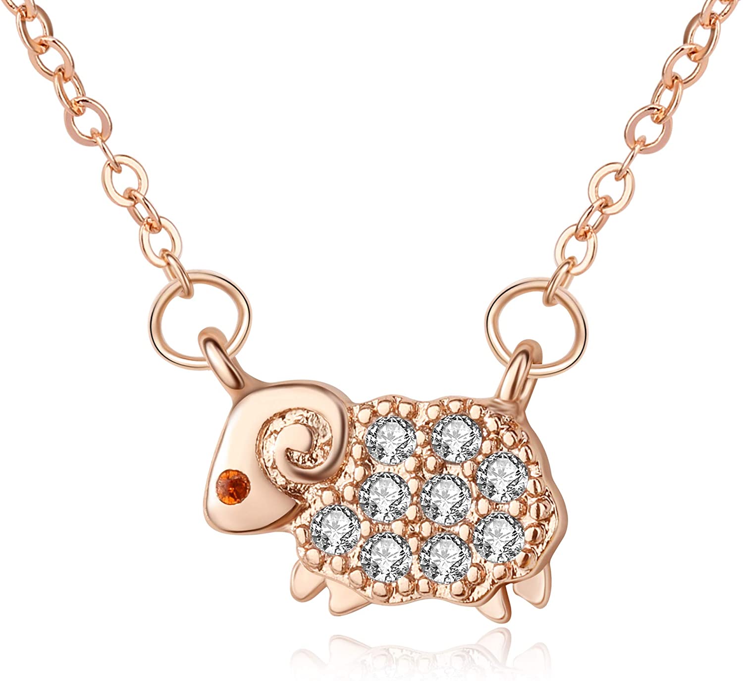 Kruckel; 5011021 Sheep / Mutton / Lamb / Yeanling / Goat Sparkling necklace;