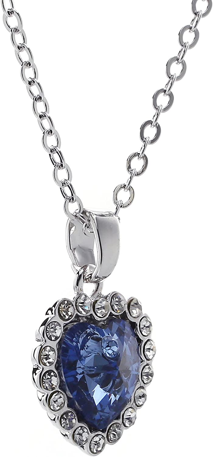 Kruckel; 5041030 Romantic heart Necklace with Swarovski® Element crystal;