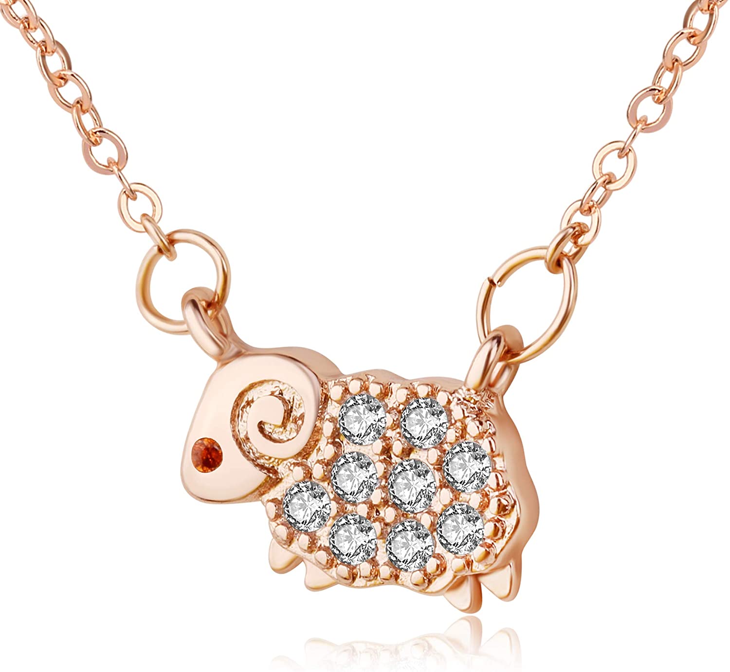 Kruckel; 5011021 Sheep / Mutton / Lamb / Yeanling / Goat Sparkling necklace;