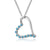 Sparkling Heart Crystals Necklace