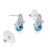 Sparkling Butterfly Swarovski Crystal S925 Earrings