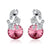 Swarovski Crystal Sparkling Pet my Love S925 Earrings