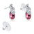 Swarovski Crystal Sparkling Pet my Love S925 Earrings